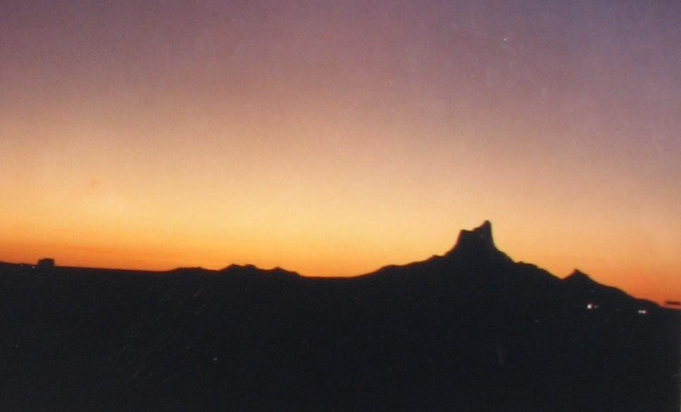 Arizona Sunset at Picacho Peak