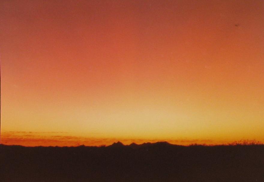 Arizona Sunset Rays