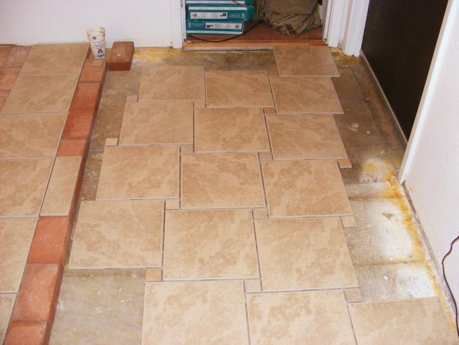 floor tile layout ceramic install pecos installation