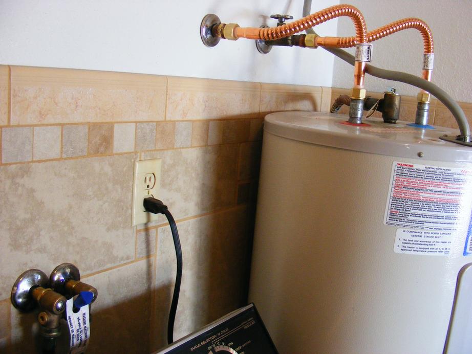 Finished Water Heater and Washer Single Handle Shut-off Valve